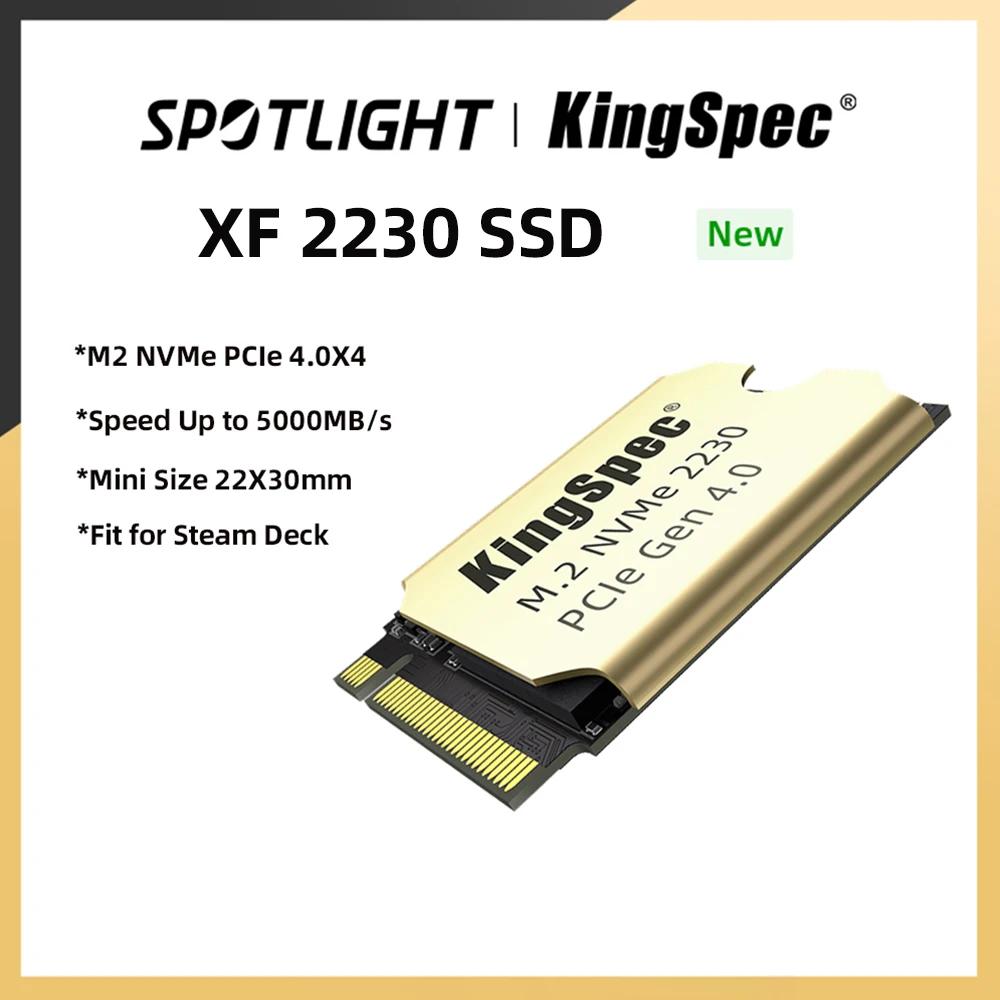 KingSpec 2230 SSD, ũμƮ ǽ  X ǽ Ʈ 3  ũ, M.2 NVMe PCIe Gen 4x4 SSD, 1TB, 512GB